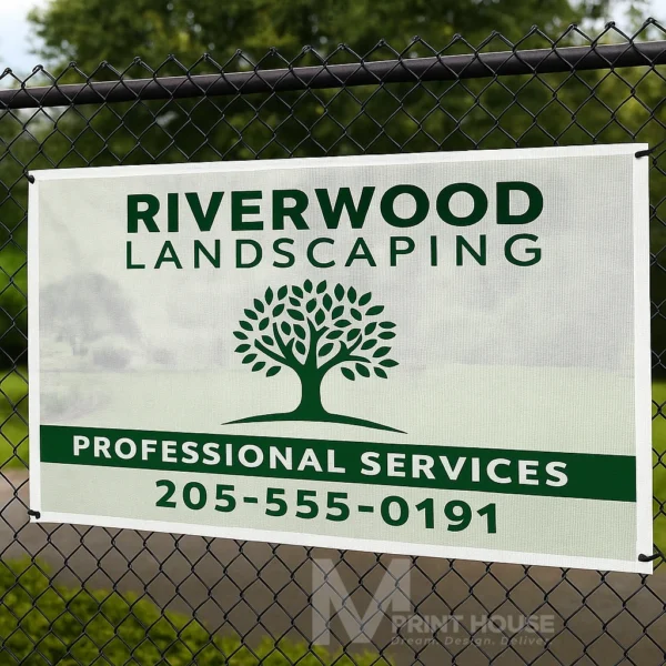 Mesh Fence Banners