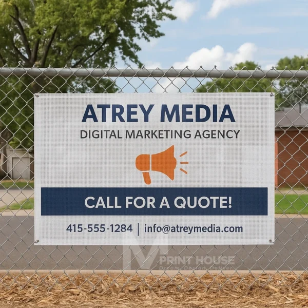 Mesh Fence Banners