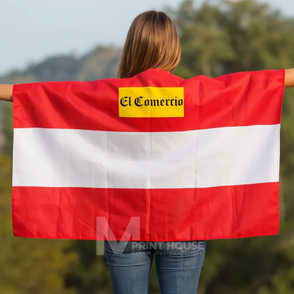 Custom Printed Body Flags