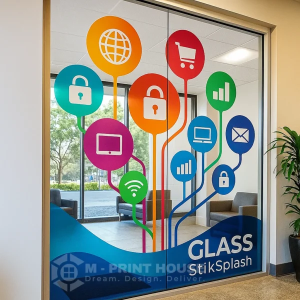 Glass Sticker Printing