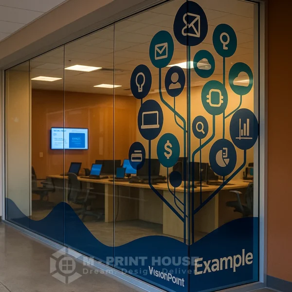Glass Sticker Printing