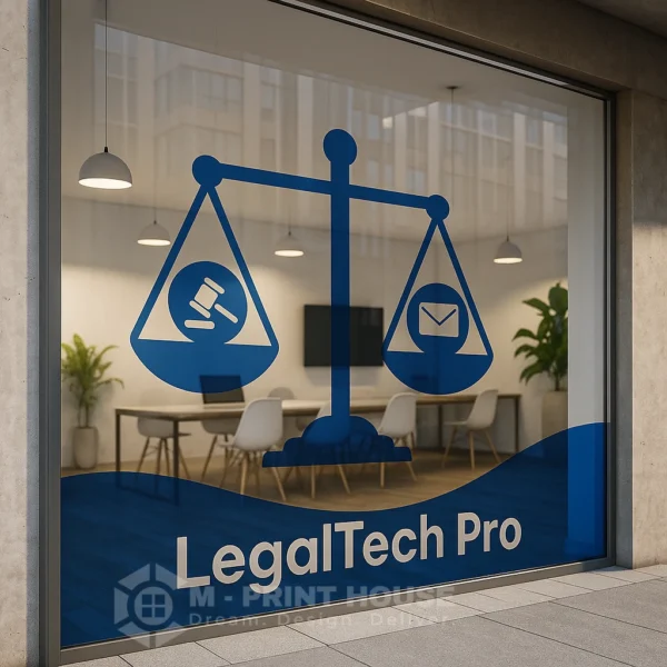 Glass Sticker Printing